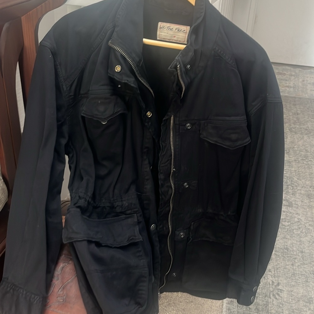 FREE PEOPLE UTILITY JACKET SZ M. NWOT - Picture 9 of 9